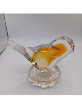Vintage Icet Arte‎ Murano Art Glass Bird
